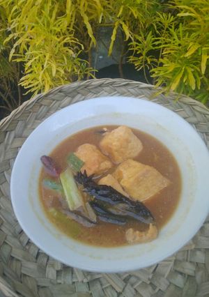 Foto resep Semur Tahu dan Dada Ayam