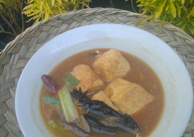 Semur Tahu dan Dada Ayam