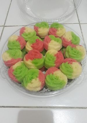 Foto resep Bolu kukus mawar