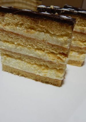 Mézes krémes gluténmentesen rizslisztből recept fotója