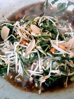 Foto resep Oseng kangkung toge