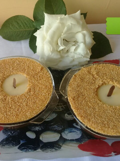 صورة لوصفة تحلية الشموع