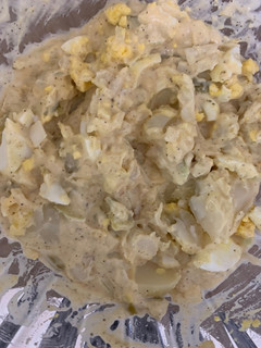 Una foto de Ensalada de Papa y Huevo