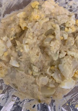 Una foto de Ensalada de Papa y Huevo