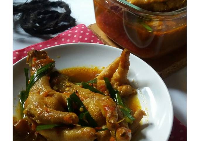 Resep Ceker Lapindo Khas Sidoarjo Oleh Izzahan Cookpad