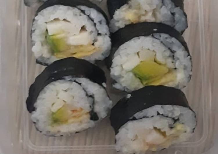 Resep Week 22 GA 3 : Sushi! yang Bisa Manjain Lidah