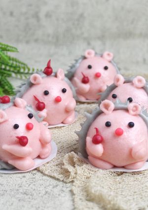 Foto resep Bakpao Landak