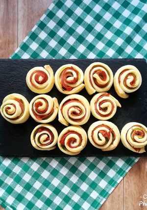 Foto di Rosette prosciutto e zucchine