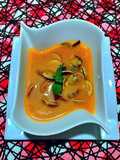 Sopa de almejas chirlas con toque de hierbabuena