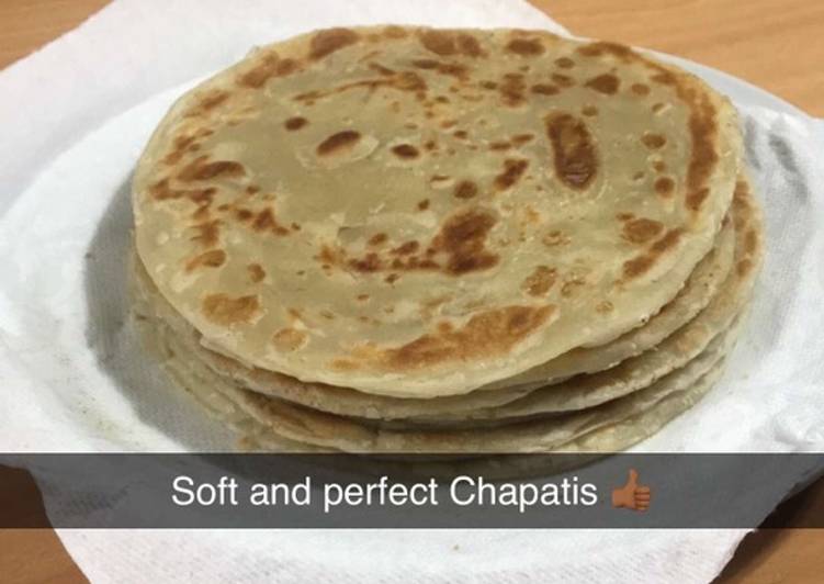 Soft layered Chapati