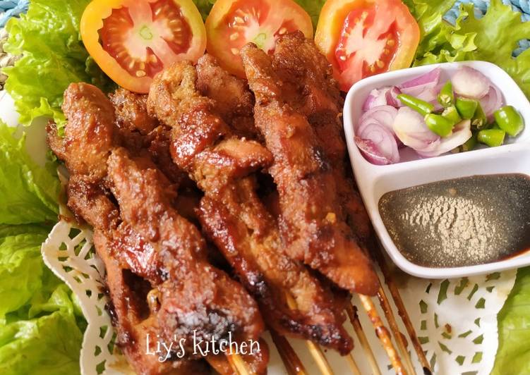 Sate ayam manis