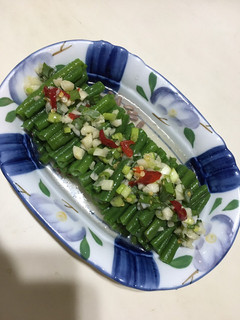 涼拌長豆(10分鐘料理) 的食譜成品照片