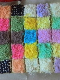 Foto resep Cake potong rainbow #beranibaking#beranisharing