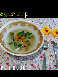 Foto resep Sayur sop mpasi