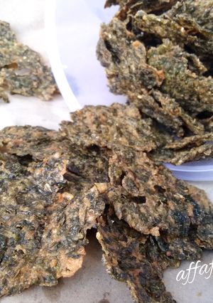 Foto resep Dendeng Daun Singkong (Kripik Paru KW)