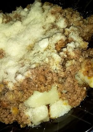Una foto de Ñoquis con Bolognesa