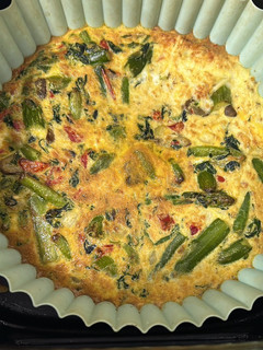 Una foto de Pastel de verduras en Airfryer