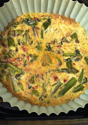 Una foto de Pastel de verduras en Airfryer