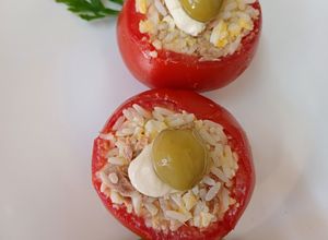 Una foto de Tomates rellenos