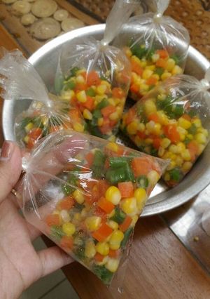 Foto resep Frozen vegetables