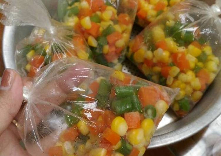 Bagaimana Membuat Frozen vegetables yang Bikin Ngiler