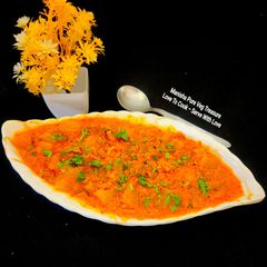 A picture of Watermelon Rind Curry - Zero Waste Recipe - Summer Special Sabzi.