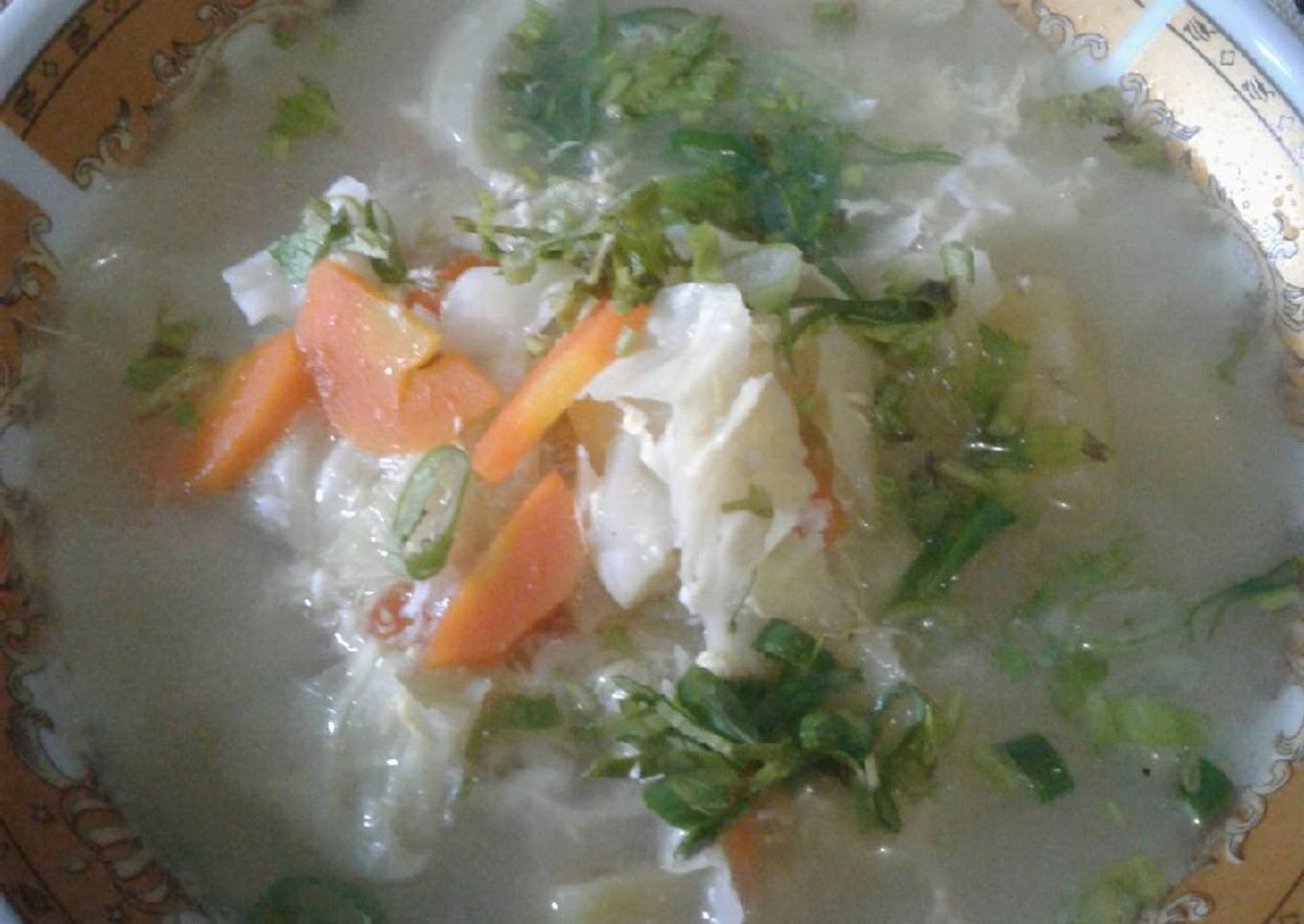Sayur sup bening