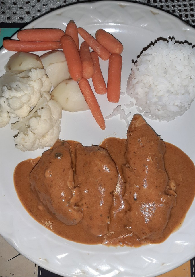 Una foto de Pollo al chipotle