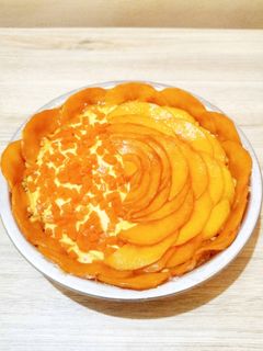 Foto resep 42. Layered Mango Tart - No bake