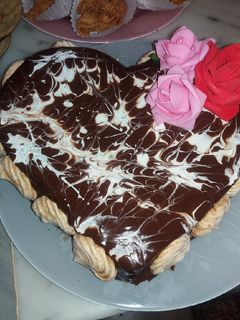صورة لوصفة تارت بالشوكولاتة 😍😋💖