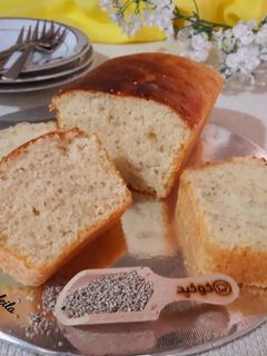 عکسی از دستور کیک یک تخم مرغی با دانه چیا