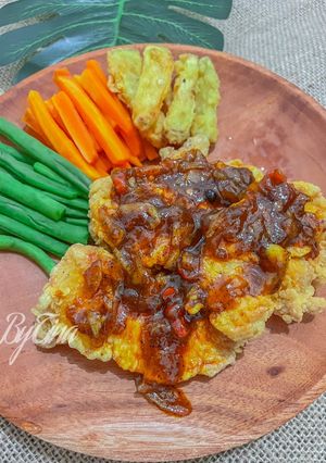 Foto resep Ayam Fillet Saus Blackpapper