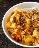 Eatclean / Sữa Chua Táo, Thanh Long, Granola & Mật Ong