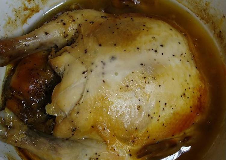 Recipe of Ultimate Honey Chicken with Salt and Pepper in Slow Cooker