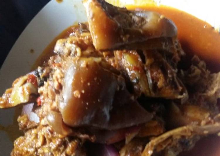 Recipe of Any-night-of-the-week Nkwobi (isiewu)#myhubby&#39;sfavourite