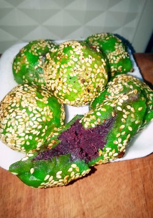 Foto resep Onde onde isi ubi ungu🍠💜
