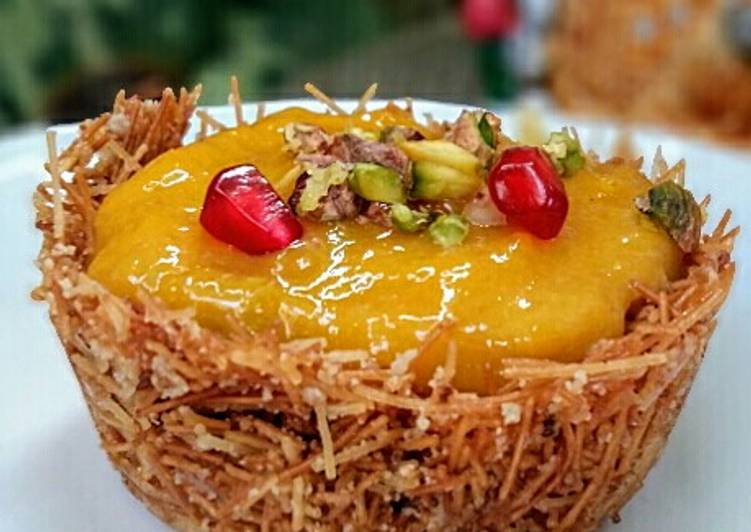 Simple Way to Make Perfect Mango Shrikhand Vermicelli Cups