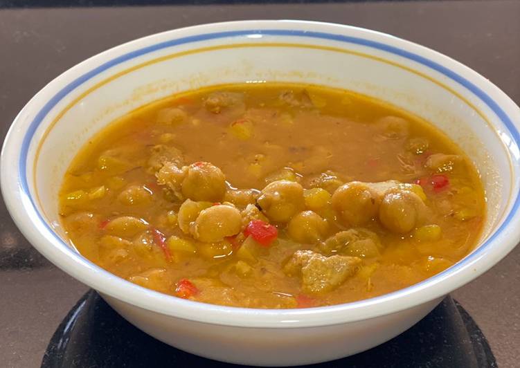 Garbanzos estilo rancho canario