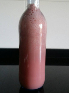 Una foto de Batido de Sandía natural