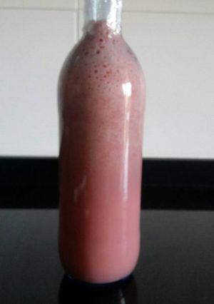 Una foto de Batido de Sandía natural