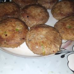 A picture of Shami kabab.