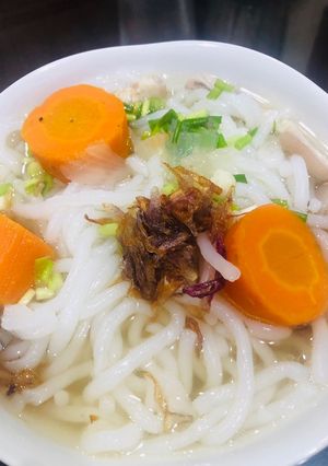 Hình của món Bánh canh xương thịt nạc.