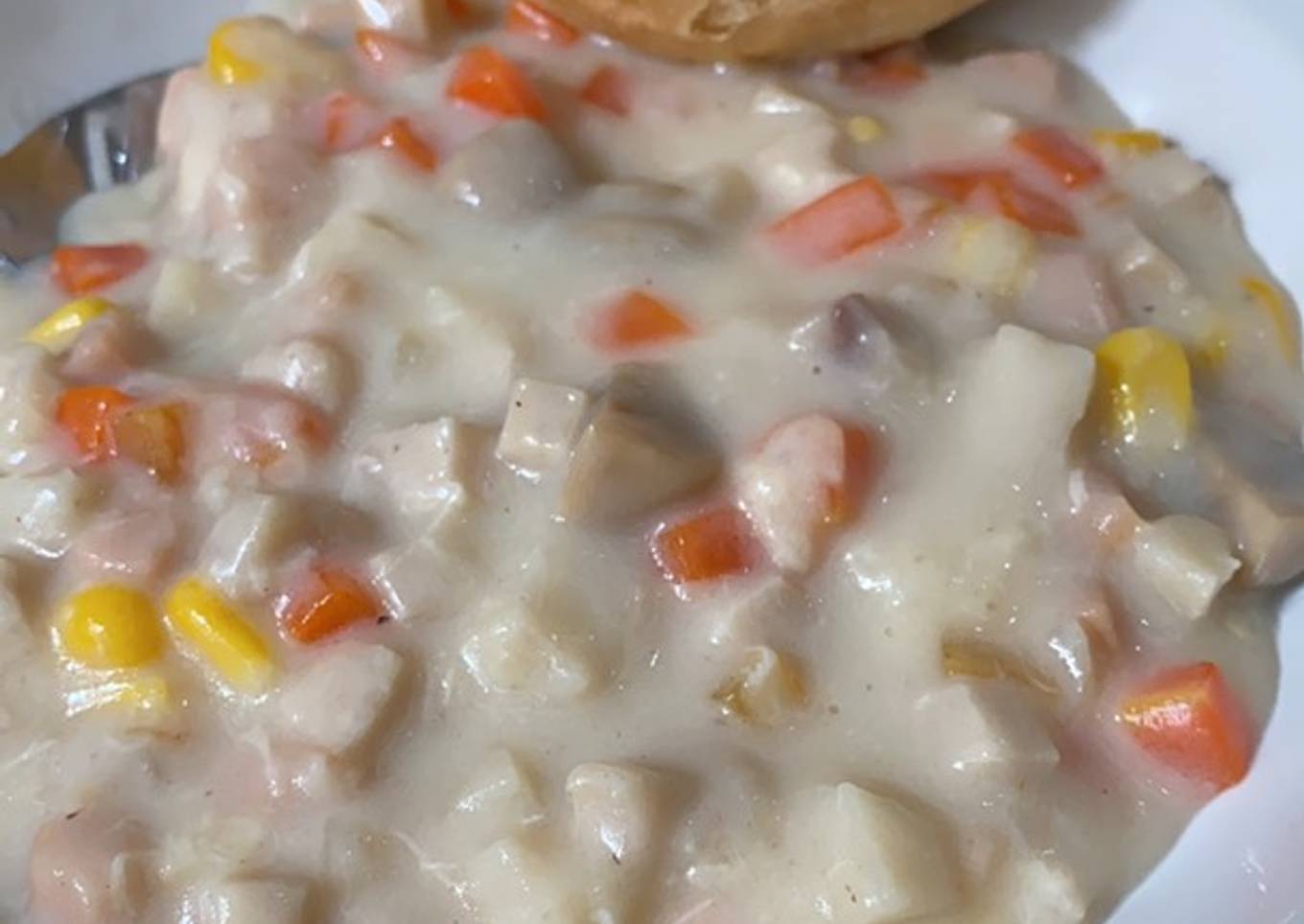 5. Full loaded cream soup