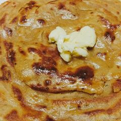 A picture of Ajwain Salt Lachha Paratha.