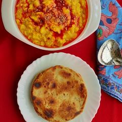 A picture of Pumpkin Dal Curry.