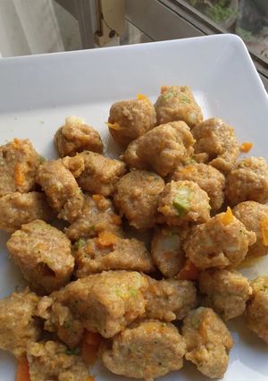 Una foto de Ñoquis de verduras integrales