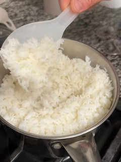 Una foto de Arroz blanco método chino