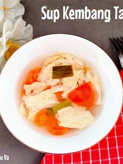 Foto resep Sup Kembang Tahu