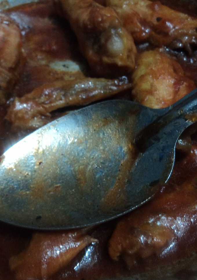 Una foto de Alitas  en mole de las Correa. Jalisco México