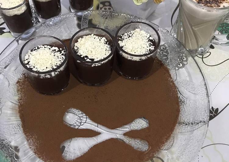 Recipe of Ultimate Chocolate Pudding with Chai Espresso